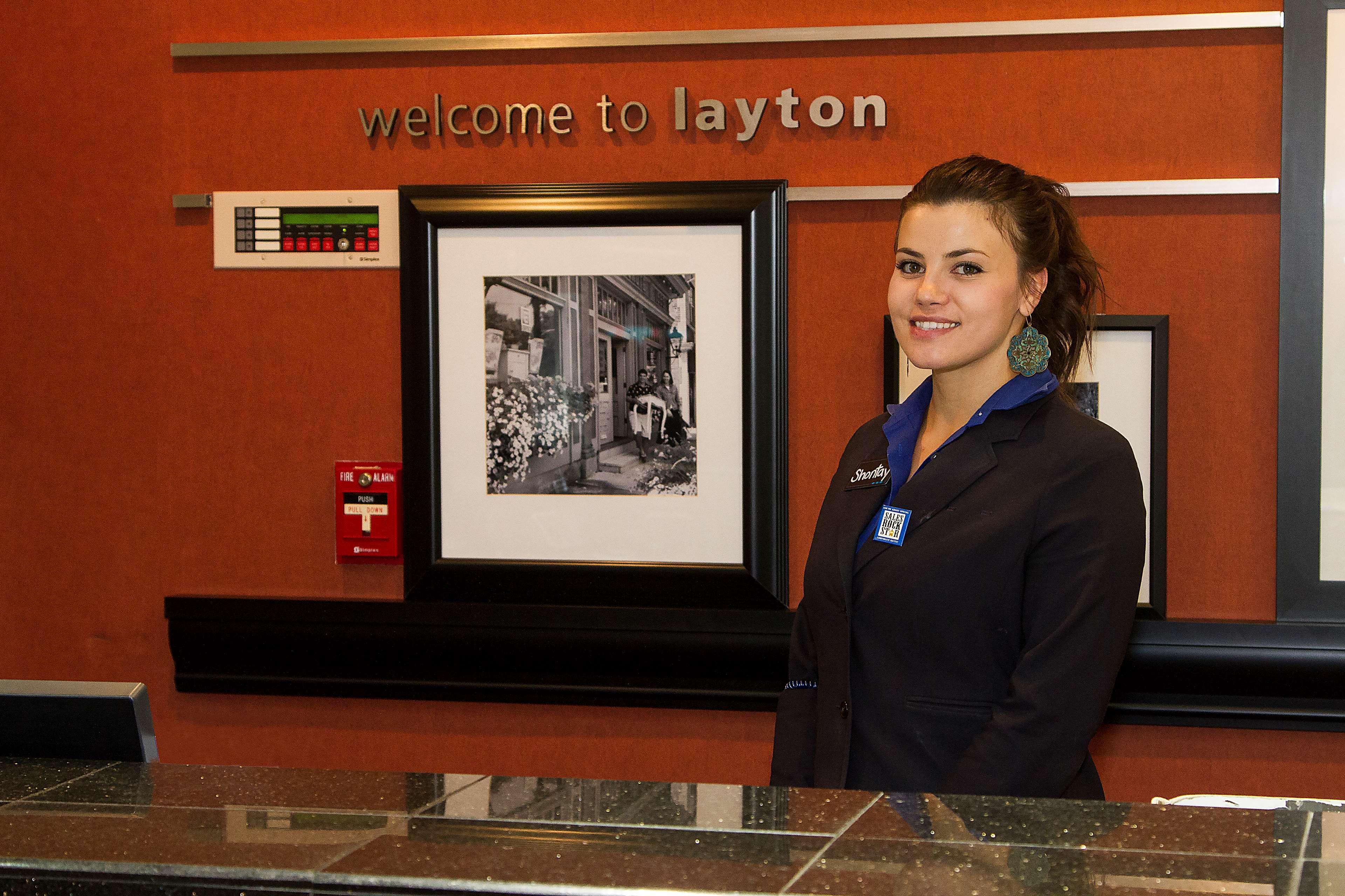 Hampton Inn Salt Lake City-Лейтон Экстерьер фото